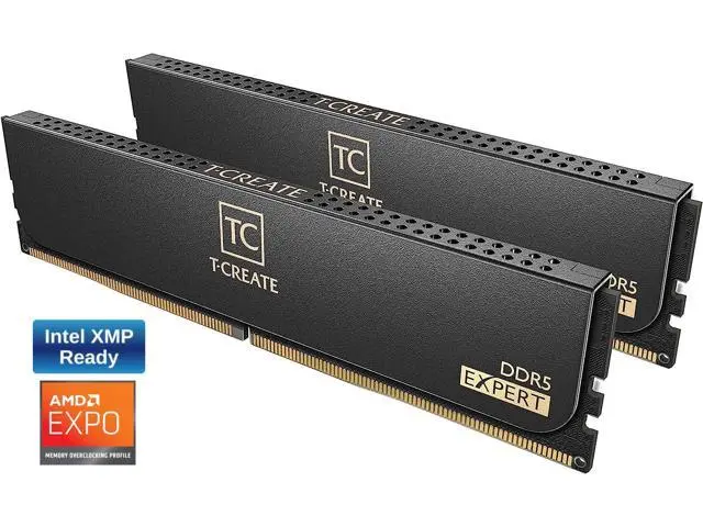 Team Group T-CREATE EXPERT 32GB (2 x 16GB) 288-Pin PC RAM DDR5 6000 (PC5 48000) Desktop Memory Model CTCED532G6000HC30DC01 - Newegg.com