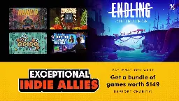 [Humble Bundle] Exceptional Indie Allies Bundle (Pay $10 for APICO, Endling - Extinction is Forever, Mutazione, Norco, Not For Broadcast, One Step From Eden and Wytchwood)