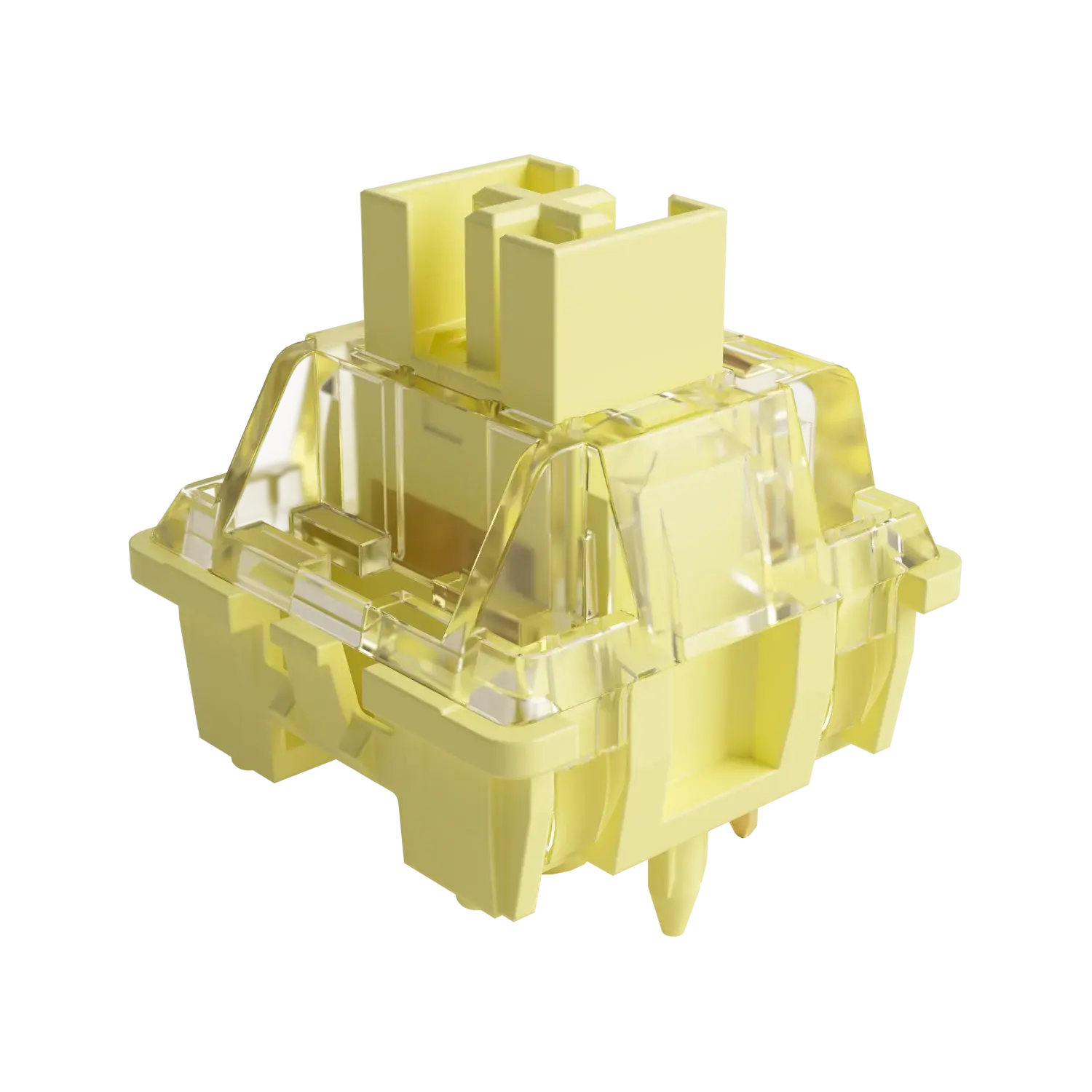 1.0￡ 93% OFF|Akko V3 pro Cream Yellow Switch 5 Pin 50gf Linear Switch with Dustproof Stem Compatible with MX Mechanical Keyboard (45 pcs)| |   - AliExpress