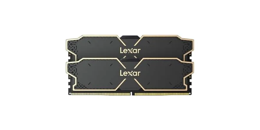 Lexar 32GB (2x16GB) THOR OC DDR5 RAM 600 - $75.22 - Free shipping for Prime members