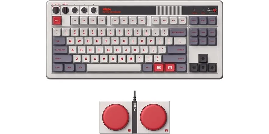 8Bitdo Retro Mechanical Keyboard N Edition - $59.99 - Free shipping for Prime members