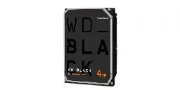 [HDD] Western Digital Black 4TB HDD - 7200RPM, 256 MB Cache: $47.99 ($59.99 + 20% off code "SAVE20")