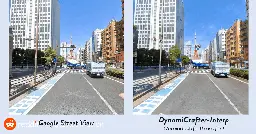 Google Street View × DynamiCrafter-interp