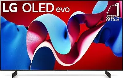 LG 42-Inch Class OLED evo C4 Series TV with webOS 24  | eBay