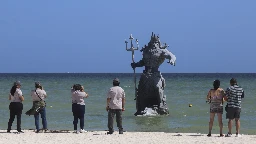 The gods must be angry: Mexico 'cancels' statue of Greek god Poseidon after dispute with local deity