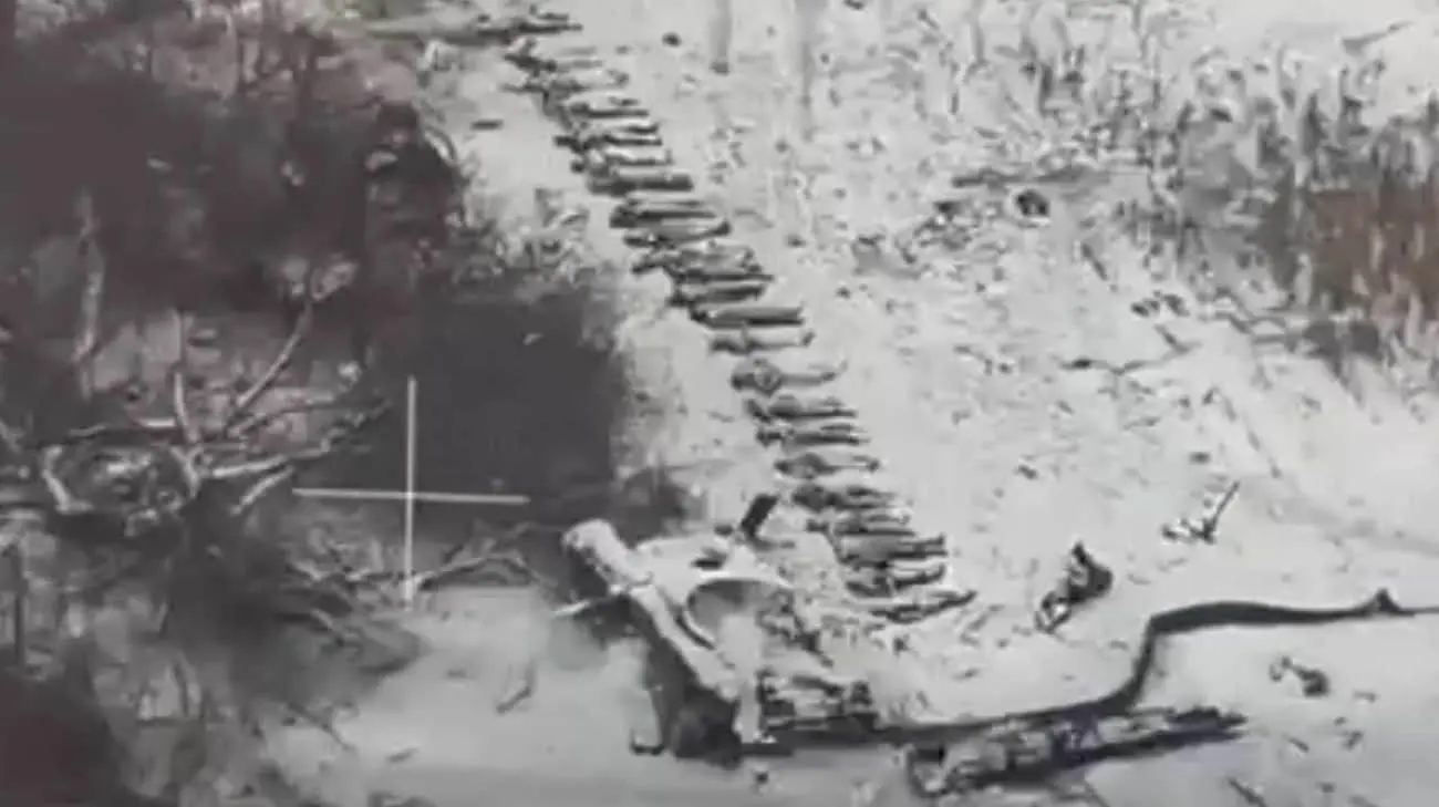 Ukrainian forces post footage of dozens North Korean soldiers killed in Kursk Oblast – photo, video