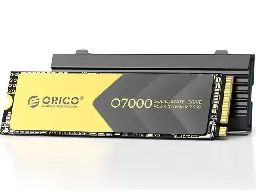 [SSD]ORICO Ultra-Fast NVMe M.2 SSD 7000Mb/s 2TB Solid State Drive with Heatsink Cooling Vest Design for Content Creators - $92.98 / $87.98 w/ $5 GC