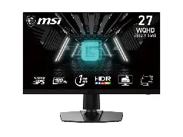 MSI 27" 180 Hz Rapid IPS WQHD Gaming Monitor 2560 x 1440 (2K) G272QPF E2 - Newegg.com