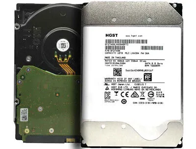 HGST Ultrastar He10 10TB SATA 6Gb/s 7200 3.5" Enterprise HDD - HUH721010ALE604 829686005198 | eBay