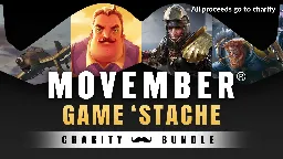 Movember Game 'Stache Charity Bundle | Steam Game Bundle | Fanatical