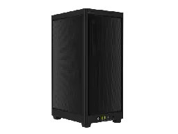 [Case] Corsair iCUE 2000D RGB Airflow Mini-ITX PC Case - 3 X AF120 RGB Slim Fans, iCUE Lighting Node CORE Controller - Black Only - $57.99 (Newegg) - All Time Low