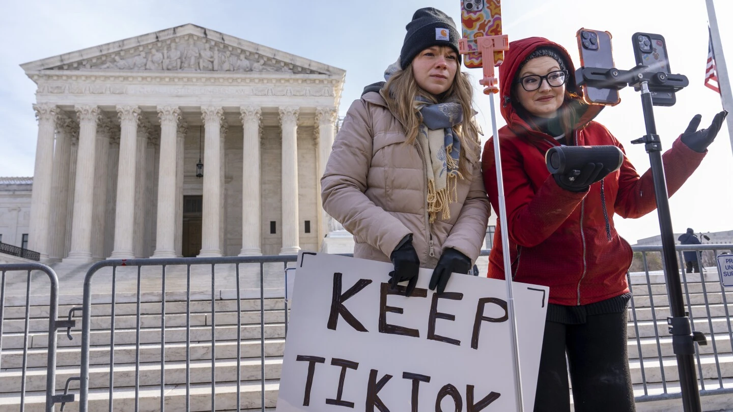 Supreme Court upholds law banning TikTok if it's not sold by its Chinese parent company