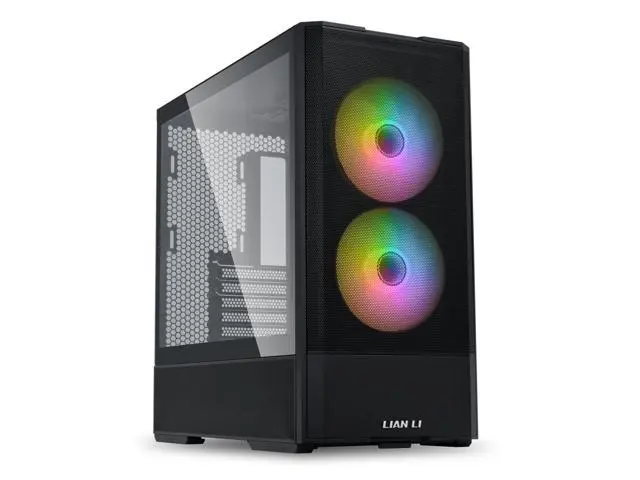 LIAN LI LANCOOL 207 Compact ATX RGB Gaming Computer Case, Tower Chassis w/ 2x140mm  ARGB,2x120mm PWM Fans Pre-Installed, reinventing ATX Layout / Tempered Glass Side Panel (Black) --- LANCOOL 207RX - Newegg.com