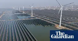 China building twice as much wind and solar power as rest of world – report