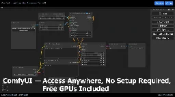Free ComfyUI Online Cloud by ComfyAI.run