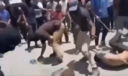 Footage shows: Hamas terrorists beat hungry Gazans for 'stealing' aid