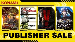 KONAMI Publisher Sale 2024