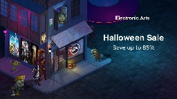 Save up to 85% during the Halloween Sale